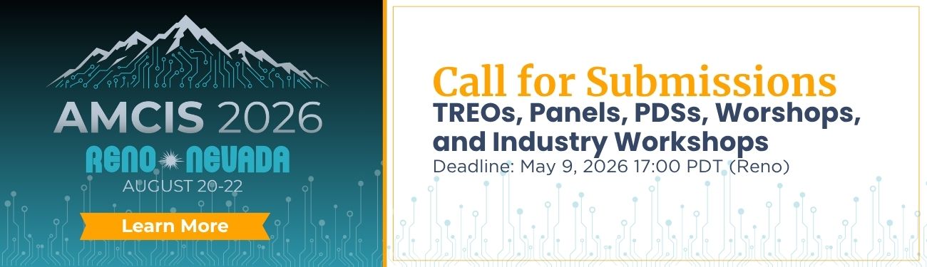 AMCIS 2026 SIG/Ancillary Meetings